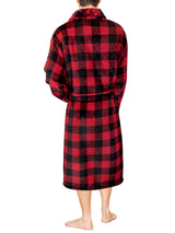 Men's Checkered Robe