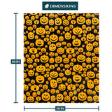 Halloween Fleece Throw Blanket