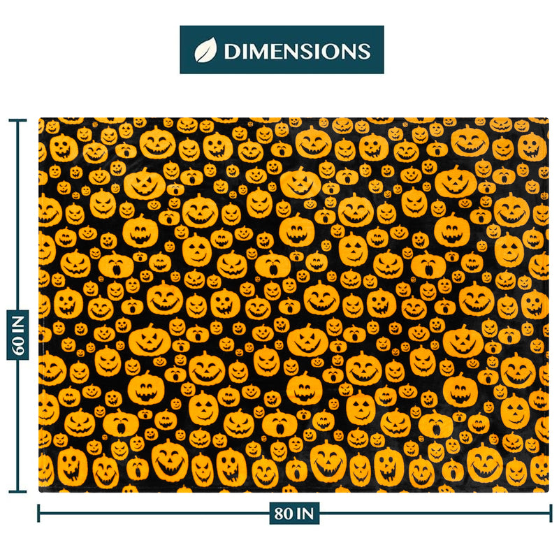 Halloween Fleece Throw Blanket