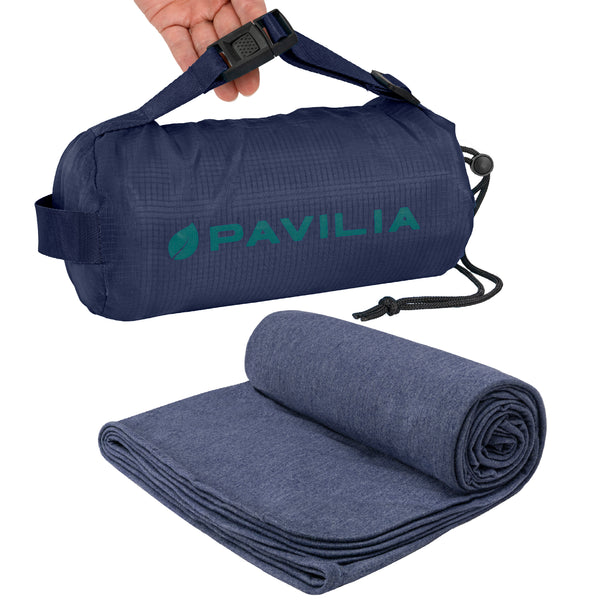 Compact Travel Blanket with Bag