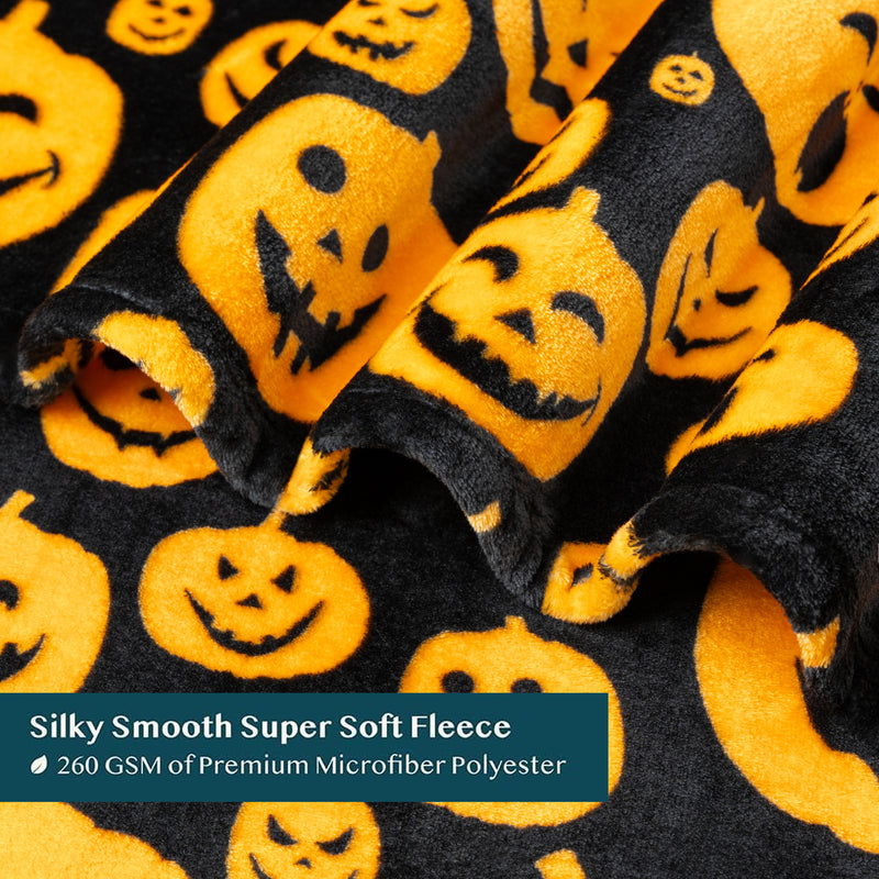 Halloween Fleece Throw Blanket