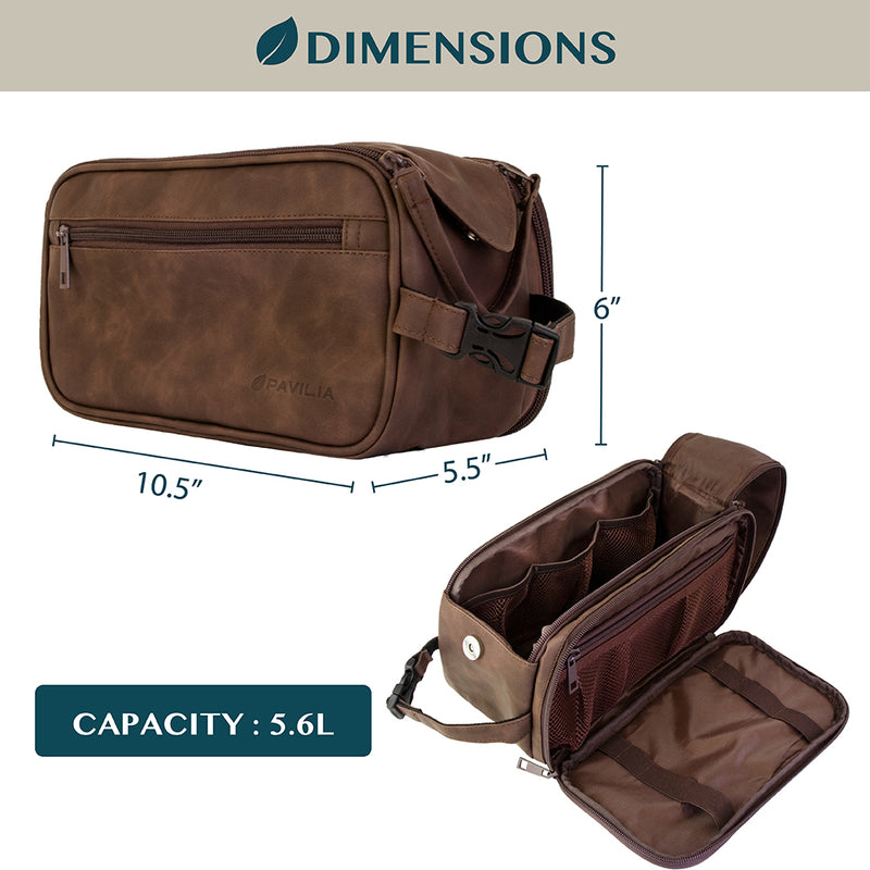 Men's Classic Dopp Kit Toiletry Bag