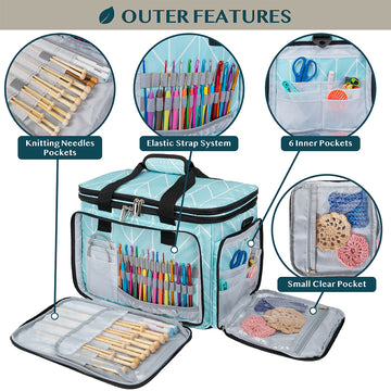 Oxford Cloth Sewing Accessories  Knitting Accessories Organizer