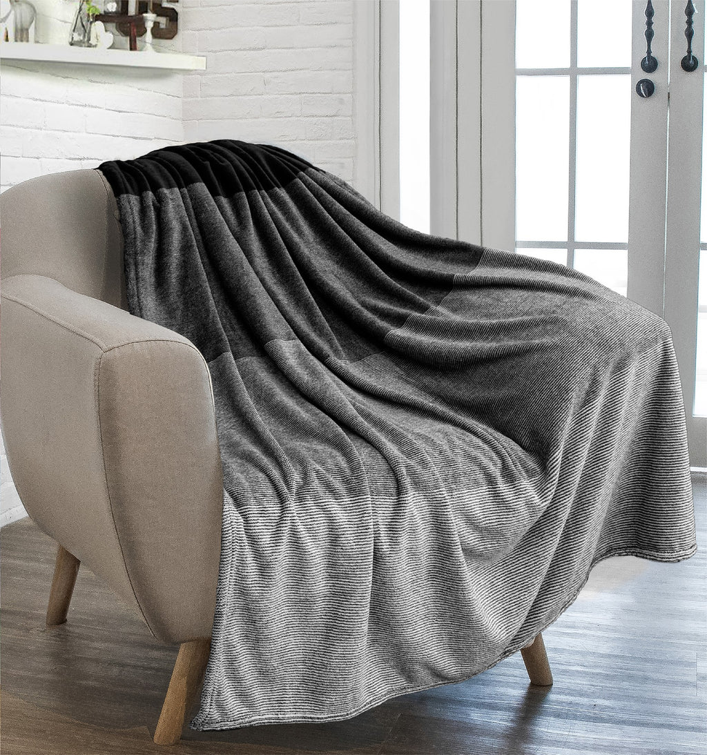 Gradient Ombre Fleece Blanket – PAVILIA