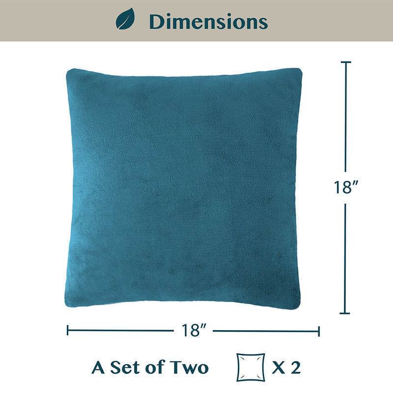 Classic Fleece Pillow Cover - Set of 2