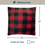 Classic Fleece Pillow Cover - Set of 2