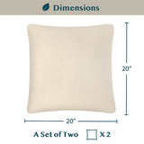 Classic Fleece Pillow Cover - Set of 2