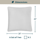 Classic Fleece Pillow Cover - Set of 2