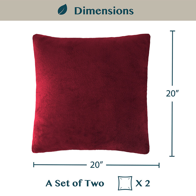 Classic Fleece Pillow Cover - Set of 2